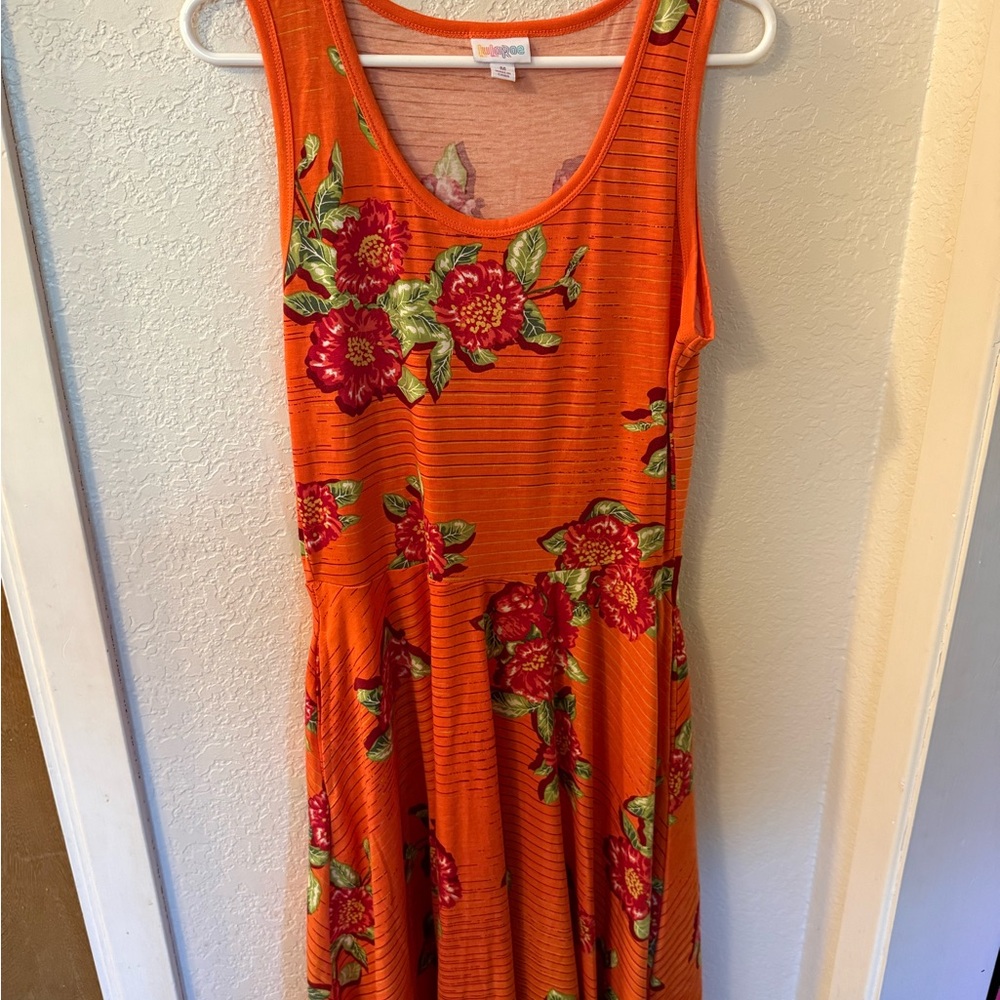 Size M LuLaRoe Nicki dress
